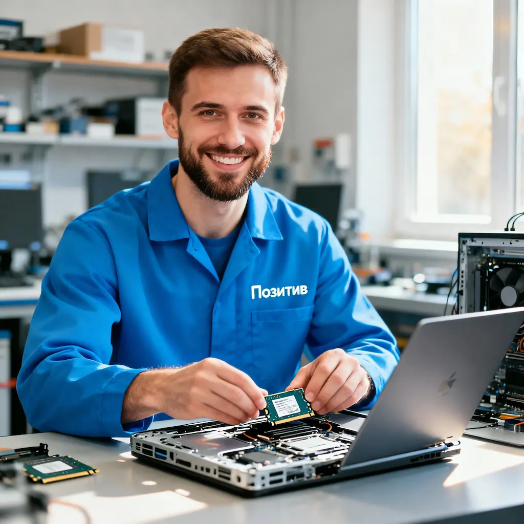 заменить HDD на SSD на ноутбуке в Нижнекамске