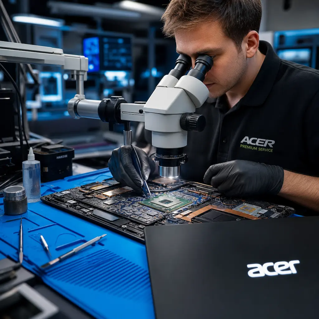 Замена видеокарты ноутбука Acer в Нижнекамске