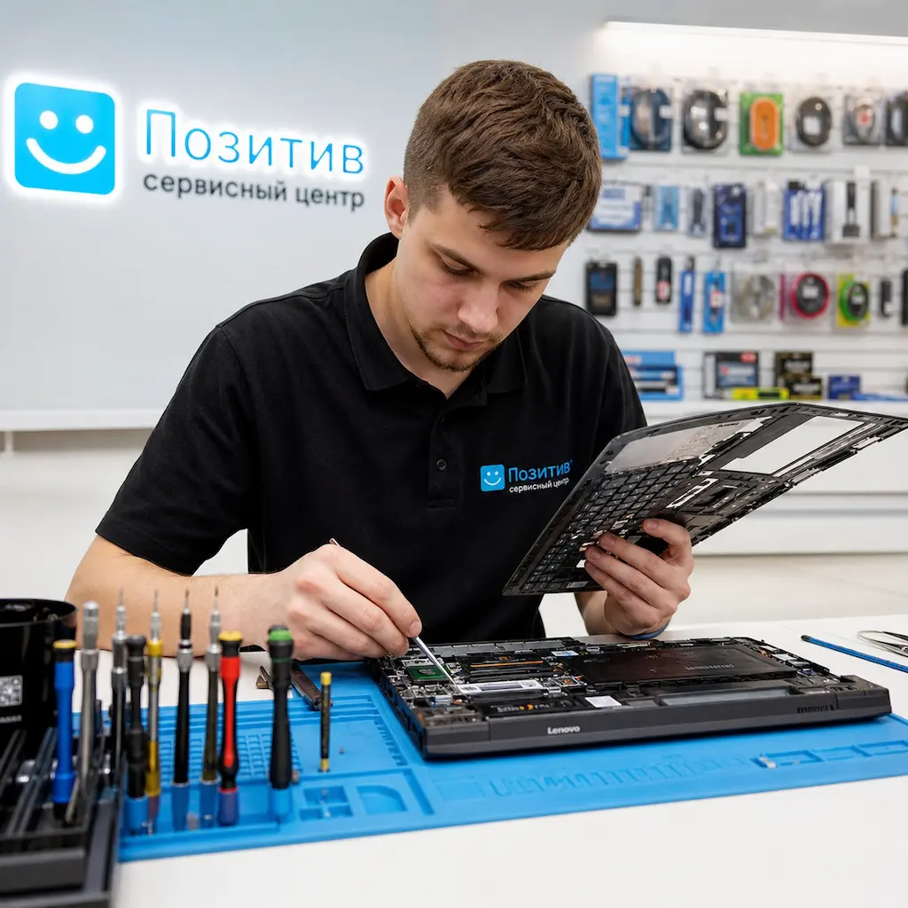 заменить клавиатуру на ноутбуке Lenovo в Нижнекамске