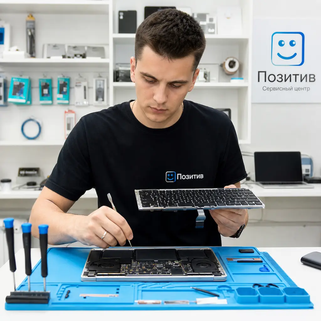 заменить клавиатуру на Apple Macbook в Нижнекамске