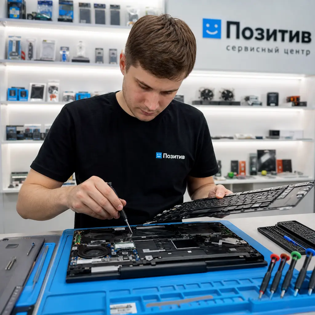 заменить клавиатуру на ноутбуке Samsung в Нижнекамске