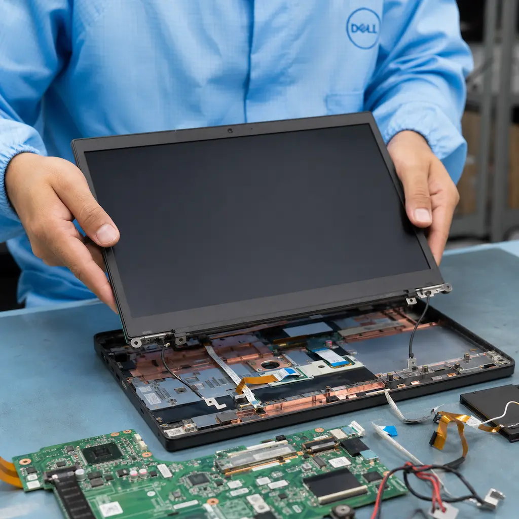 заменить матрицу ноутбука Dell в Нижнекамске