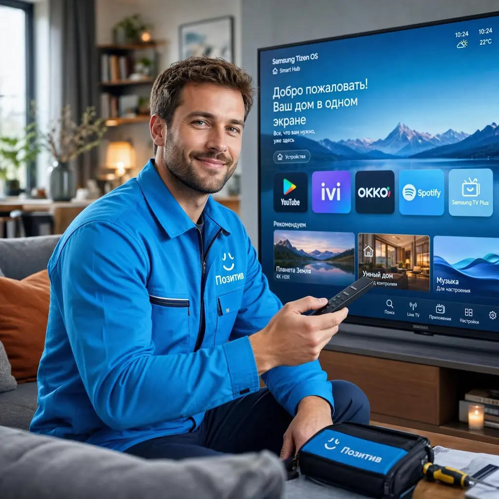 Настройка Smart TV в Нижнекамске