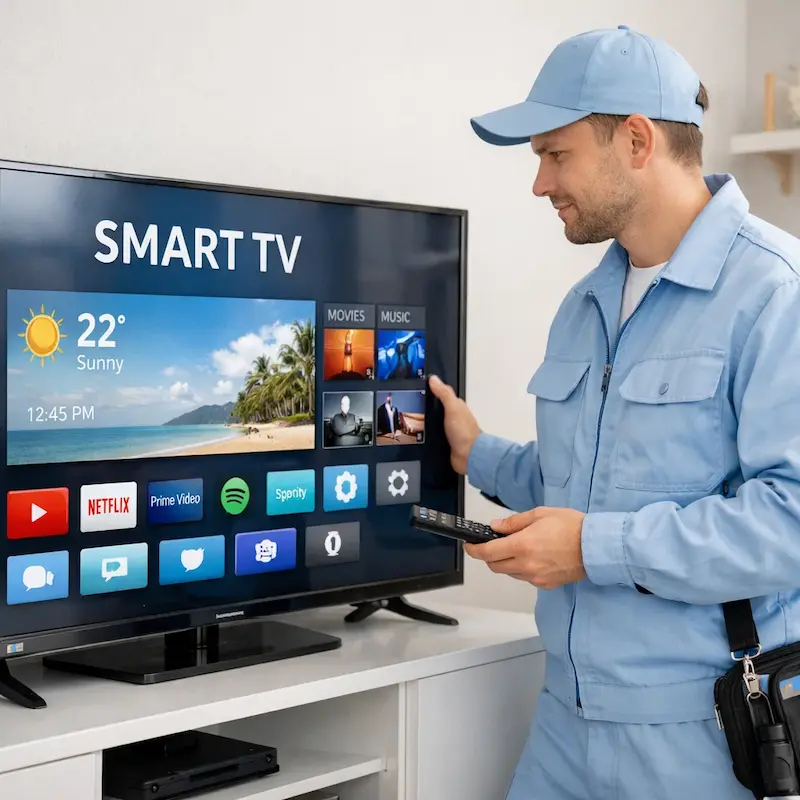 Настройка Smart TV в Нижнекамске