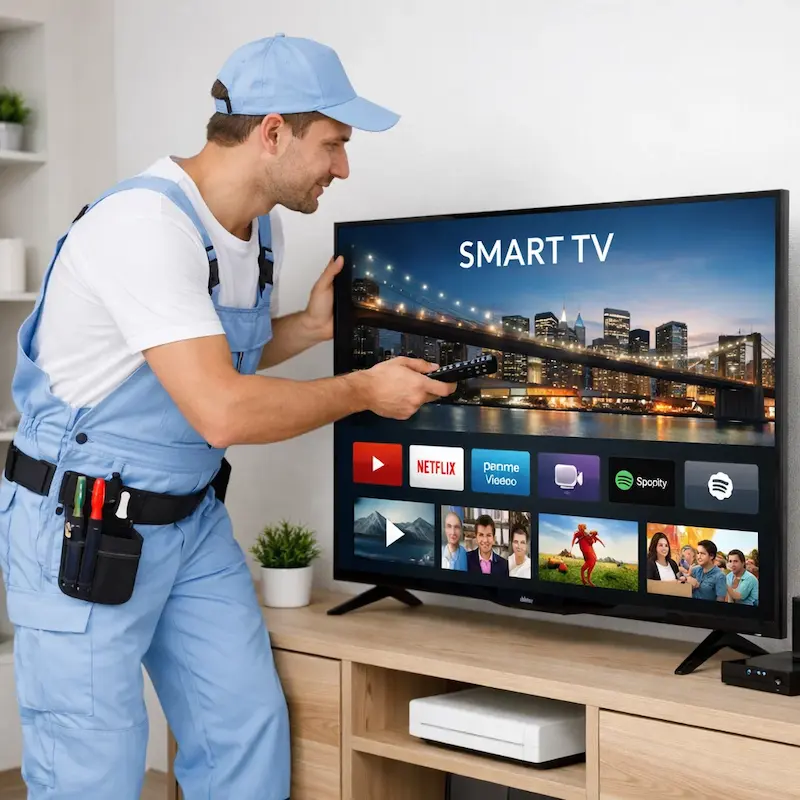 Как вызвать мастера для настройки Smart TV в Нижнекамске