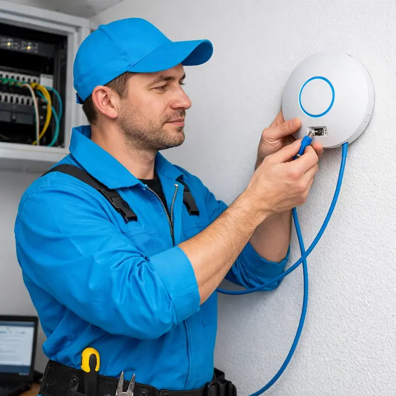 Подключение точки доступа в Нижнекамске