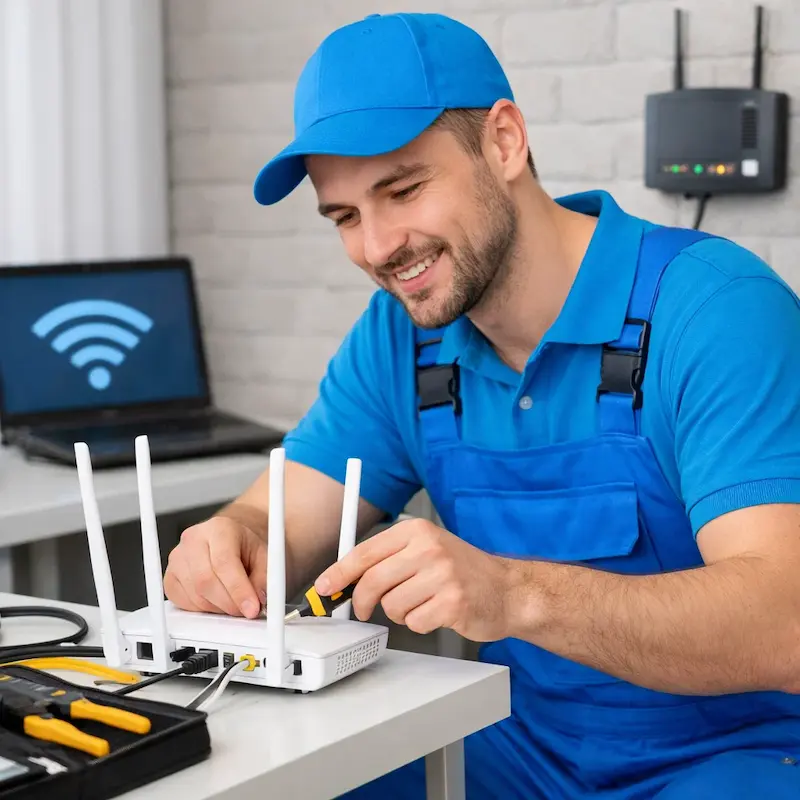 Настройка Wi - Fi в Нижнекамске