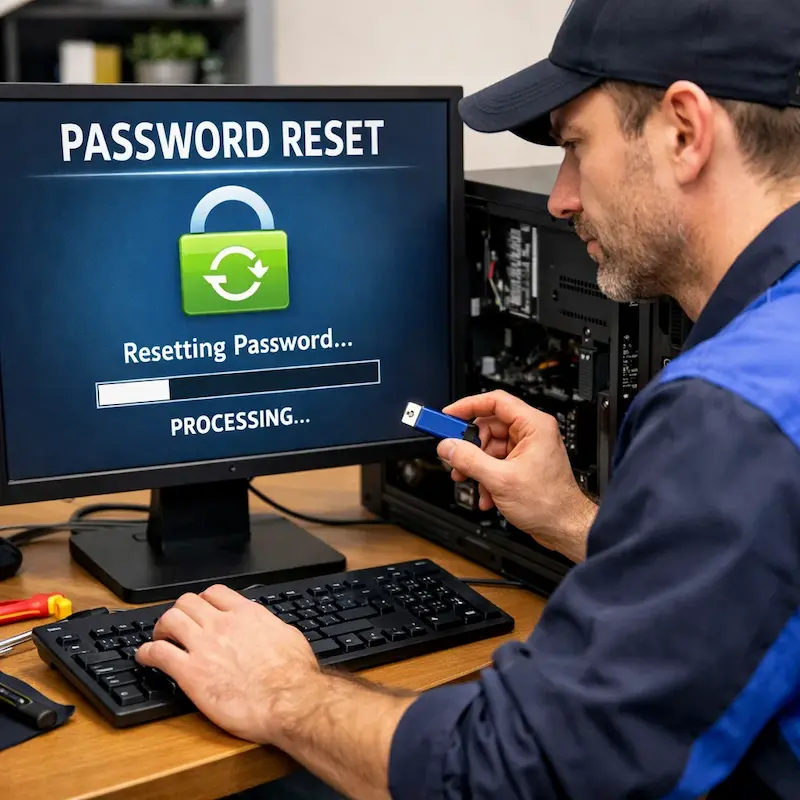 Удаление пароля на компьютере в Нижнекамске