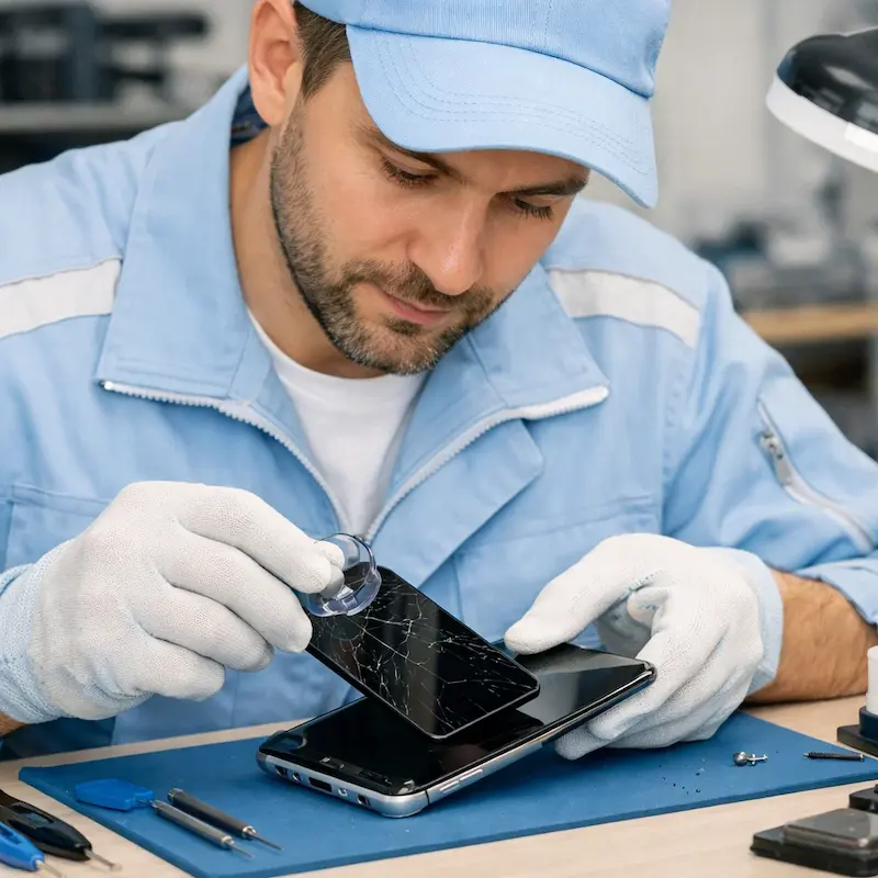 Заменить сенсорное стекло на смартфоне в Нижнекамске